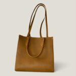 Premium Genuine Leather Tote Bag for Women – Dual Strap Shoulder