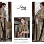 Elegant Embroidered Formal Suit - Haris Shakeel