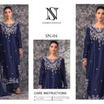 2-piece formal silk suit - Sehrish Nadeem