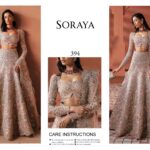 Rose Gold / Blush Pink Bridal Lehenga - Soraya