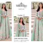 Mint Green Heavy Poshak - Maria.B