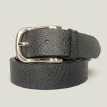 Lizard Grain Leather Belt – 35mm