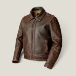 Vintage Leather Jacket for Men - Wax Article