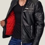 Premium Leather Jacket for Men - Plain leather