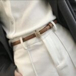 Aura Ladies Leather Belt - 20mm width