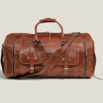 Vintage Leather Duffle Bag - Pullup Leather