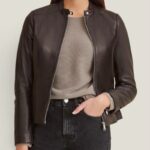 Bella Leather Jacket for Women - Export Quality
