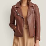 Luna Leather Jacket for Women - Export Quality